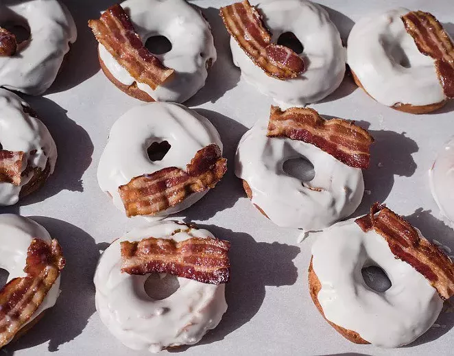 We're not going to lie — maple bacon is worth the extra calories. - FACEBOOK/ESTATE COFFEE CO.