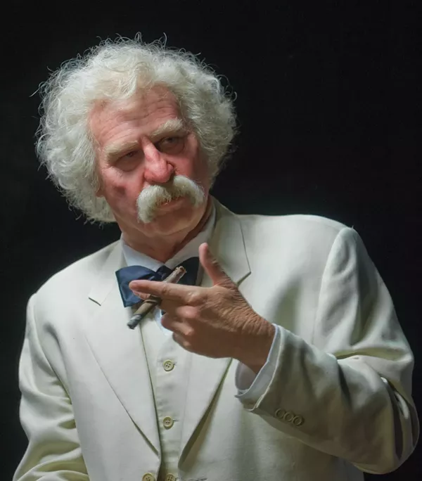 Kilmer as Twain. - COURTESY