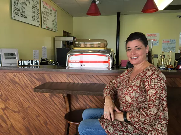 Corrina Perez, the new owner of La Taza Coffee House - JESSICA ELIZARRARAS