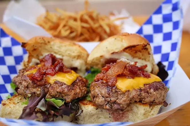 The bacon jam sliders from The Box Street Social. - INSTAGRAM/S.A.VORTOOTH