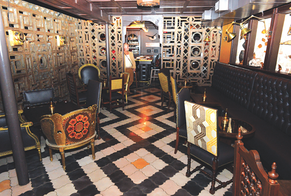 DOWNSTAIRS AT THE ESQUIRE TAVERN