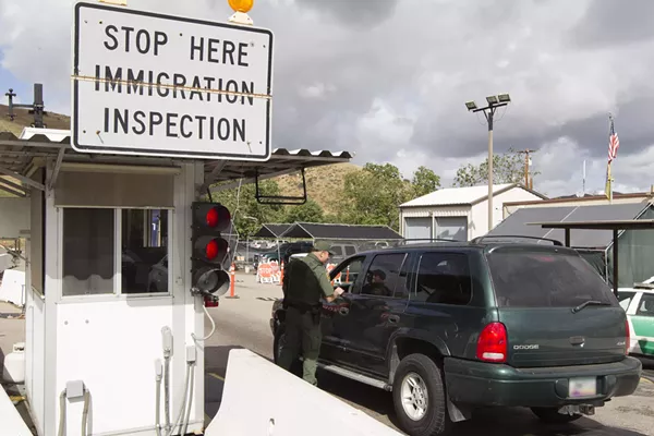 A U.S. Customs and Border Protection checkpoint in San Diego, California. - FLICKR, U.S. CUSTOMS AND BORDER PROTECTION