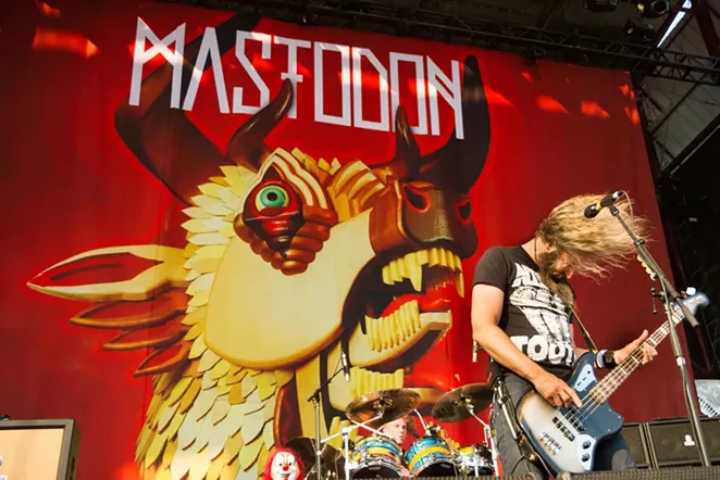 Troy Sanders at Mayhem Festival in Nampa, Idaho - TXKING / SHUTTERSTOCK.COM