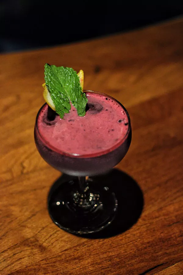 The Beet El' Juice from La Roca Cantina - INSTAGRAM/@DRINKING.IN.SA