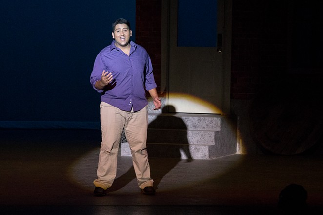 Alex Montalvo playing Tony in "West Side Story" - COURTESY OF PALO ALTO COLLEGE