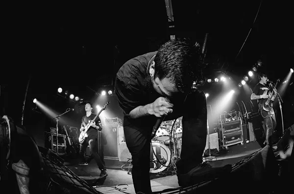 Darkness Divided playing in Flint, Michigan - STEPHANIE COSENZA