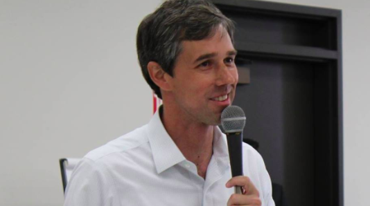 Rep. Beto O'Rourke Corrects Sarah Huckabee Sanders' Border Wall