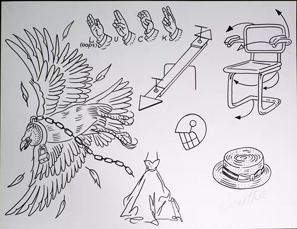 DAVID ALCANTAR, "THE LOCAL ARTIST FLASH," PAGE 1