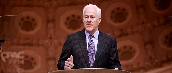 Locked in a tough race, Sen. John Cornyn tries to put on a moderate face. Don't buy it, critics say.