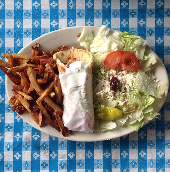 Demo's Greek Food - PHOTO VIA INSTAGRAM / GABO.TX