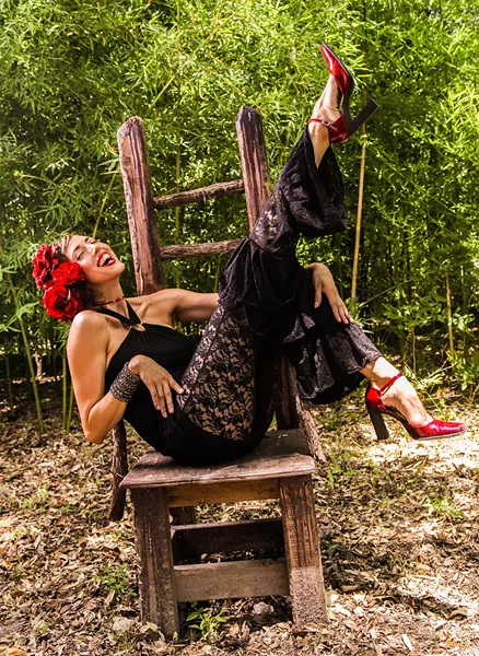 San Anto singer Patricia Vonne, unveils a new Spanish-only album at Olmos Bharmacy. - LINDA HUGHES