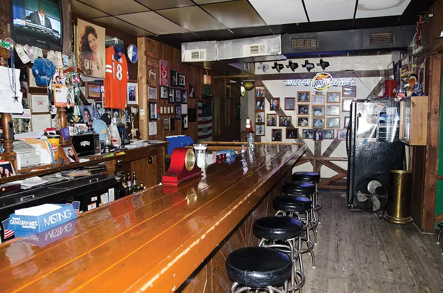 Selena, fideo, some serious pool action and top-notch hospitality at My Brother's Bar. - JAIME MONZON