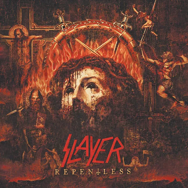 Slayer's (left to right) Tom Araya, Gary Holt, Paul Bostaph and Kerry King. - COURTESY