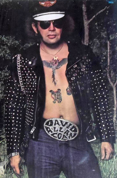 That belt buckle, tho. - COURTESY