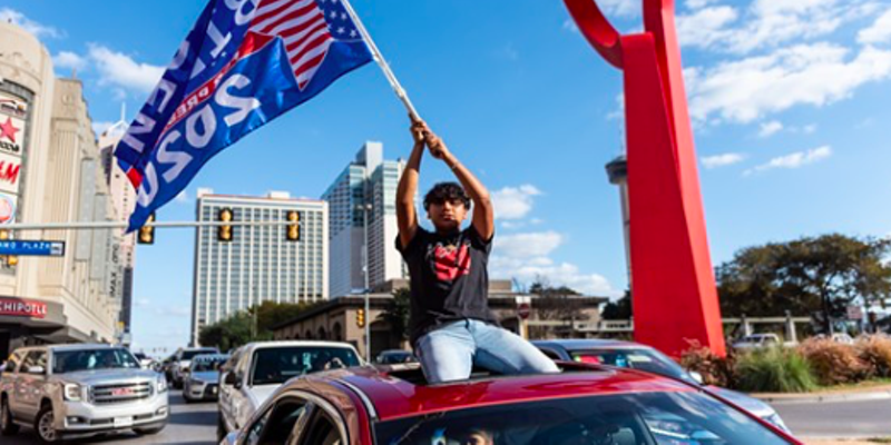 All The People We Saw In San Antonio Celebrating The Joe Biden Kamala Harris Win San Antonio Slideshows San Antonio Current