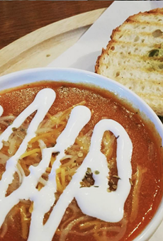 It's 100 degrees, but doesn't this soup look amazing?