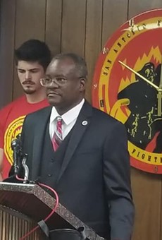 Chris Steele announced his "San Antonio First" campaign on Feburary 20