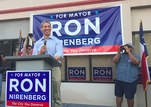 Mayor Ron Nirenberg made transportation upgrades a top component of his election campaign. - ALEX ZIELINSKI