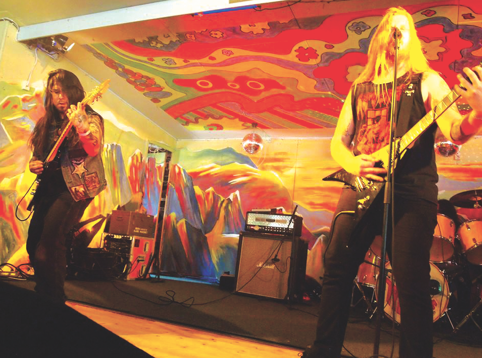 Aggravator performs at the Muskelrock Festival in Sweden. - COURTESY