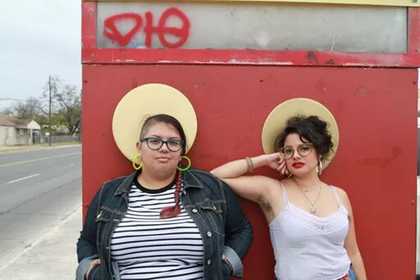 Isabel Ann Castro and Natasha Hernandez, creators of St. Sucia. - PHOTO BY DESTINY MATA