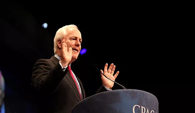 John Cornyn speaks during an appearance at the conservative CPAC conference. - GAGE SKIDMORE / WIKIMEDIA COMMONS