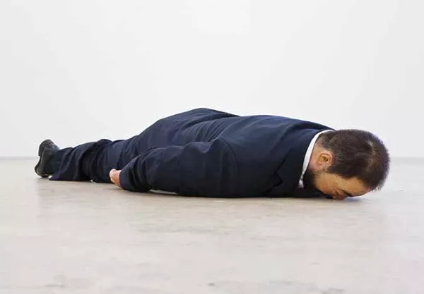 He Xiangyu’s "The Death of Marat" - COURTESY
