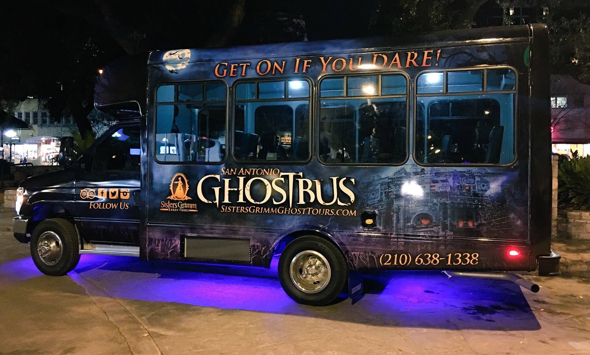 the haunted ghost bus tour san antonio