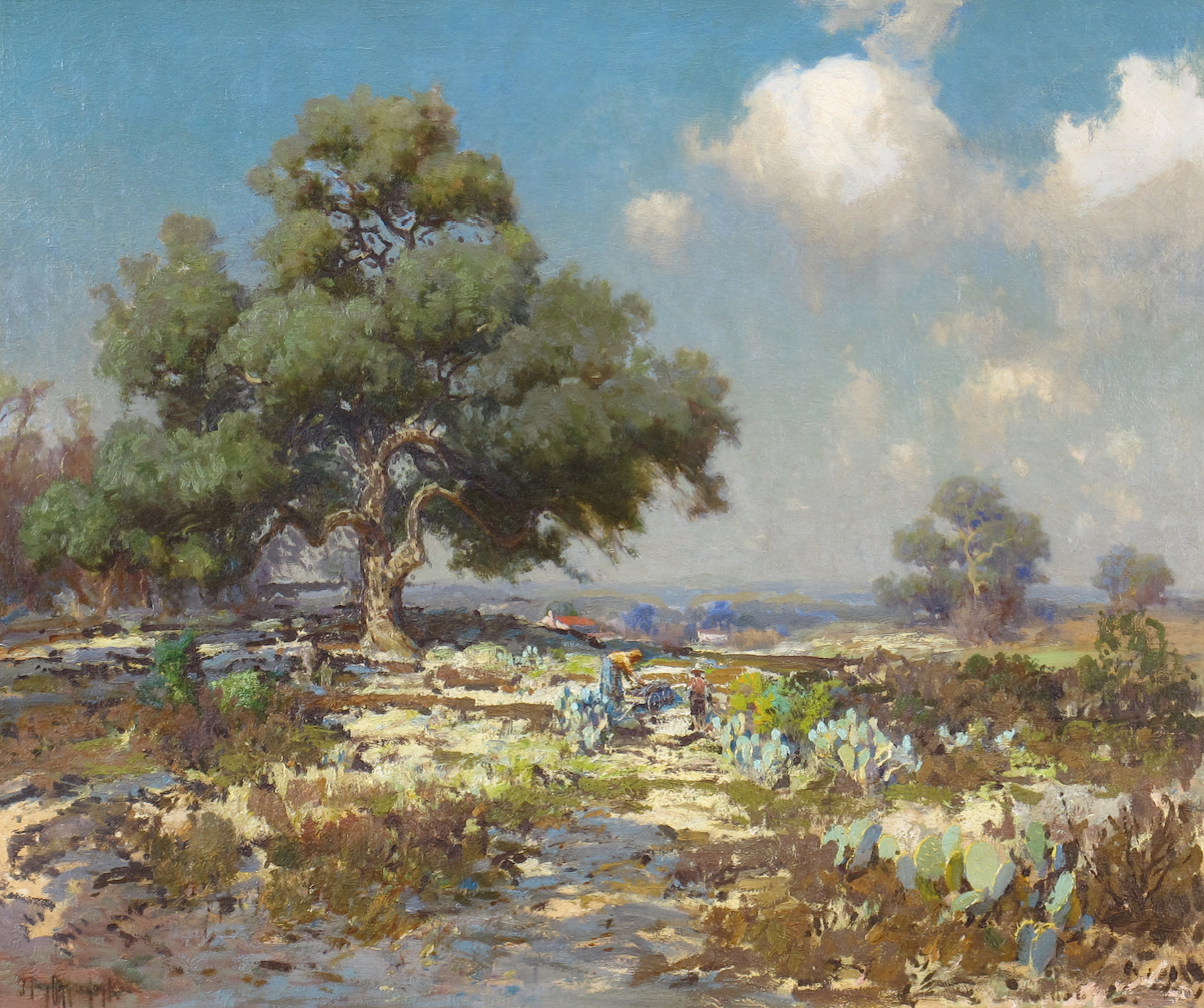 Re Examining The Legacy Of Early San Antonio Painter Julian Onderdonk Artslut