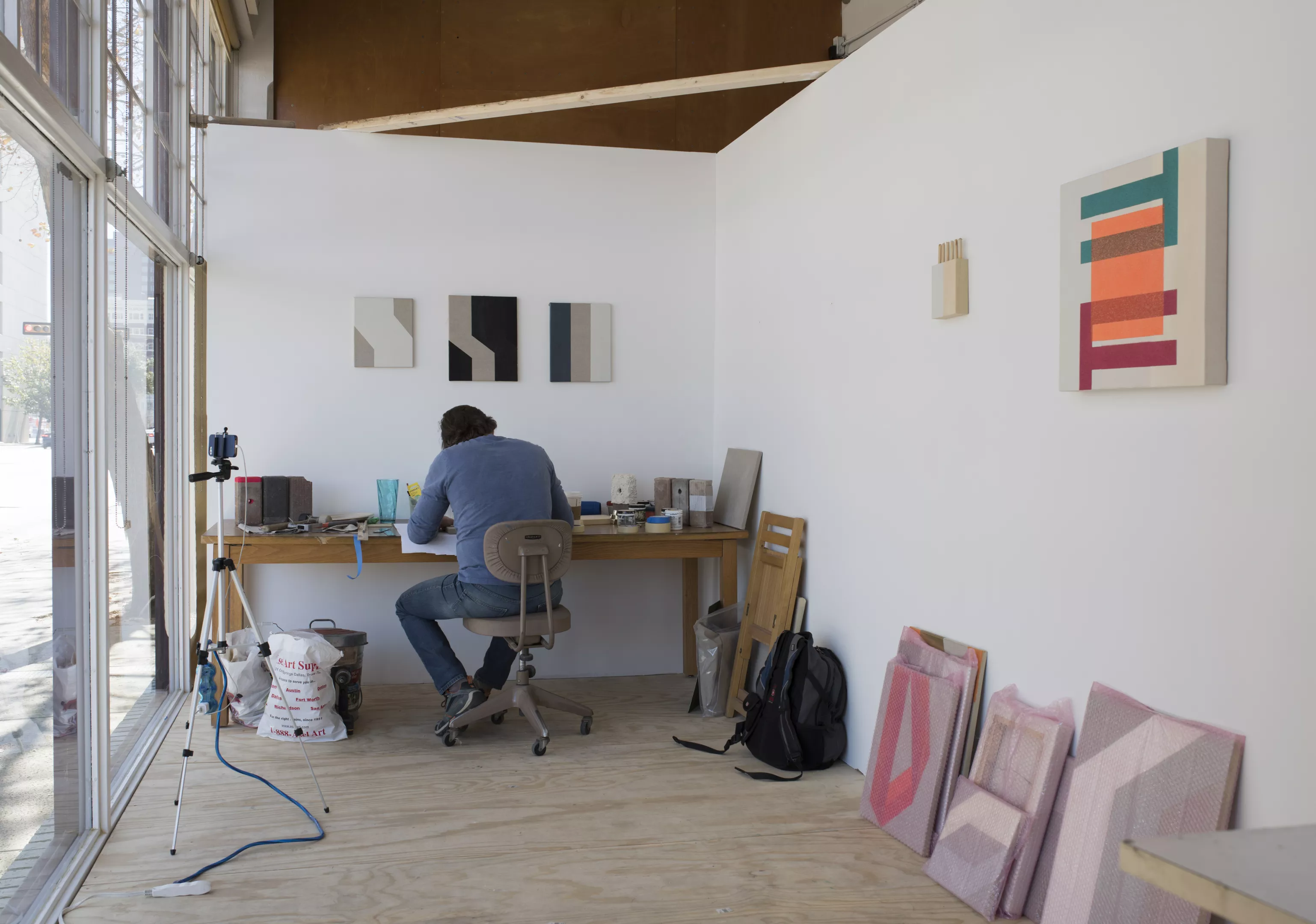 Artist Benjamin Mcvey Invites The Community Into His Open