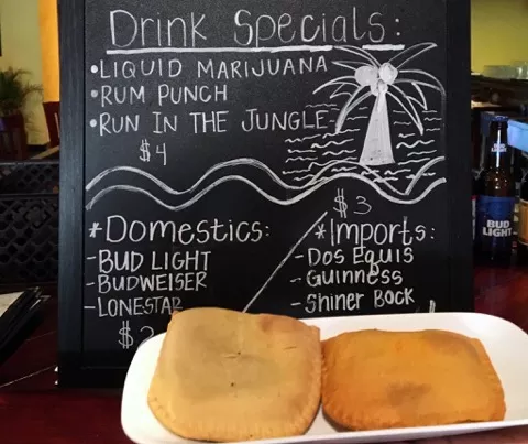 Happy hour specials and patties - ERIN WINCH
