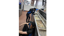 Photo of exhausted Domino&rsquo;s workers taken at peak of San Antonio winter storm goes viral