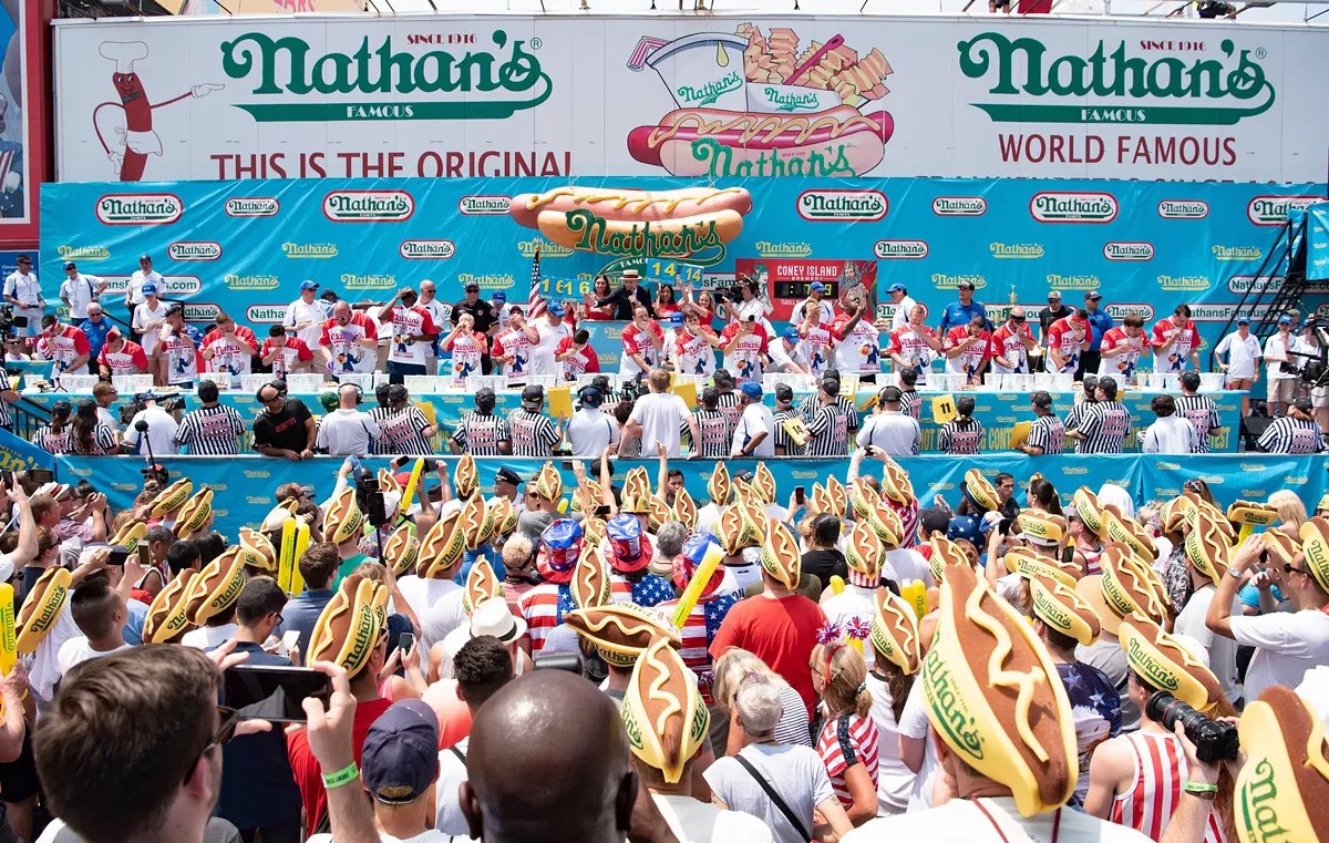 Nathan S Famous Brings 2019 Hot Dog Eating Qualifier To San Antonio Flavor San Antonio San Antonio Current