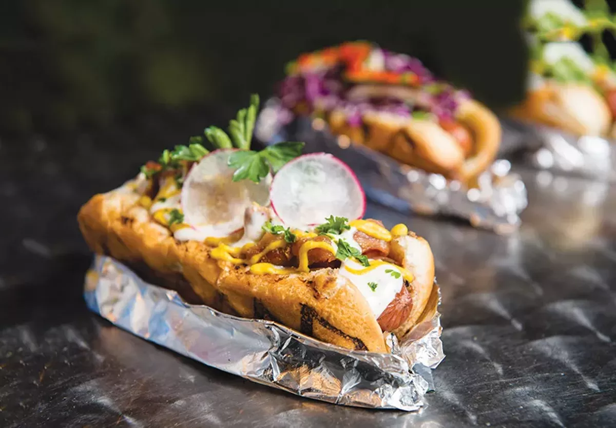 Gourmet And Insane Hot Dogs In San Antonio Flavor Issue San Antonio