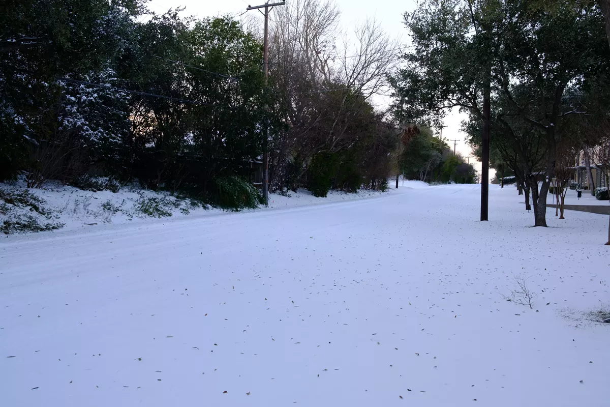 21 magical pictures of the snow day San Antonio got from its winter