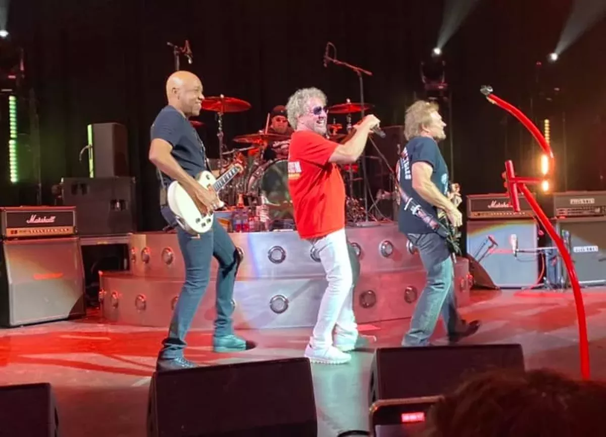 Sammy Hagar's show at San Antonio's Aztec Theatre long on party vibes and Van Halen material - Vimarsana News