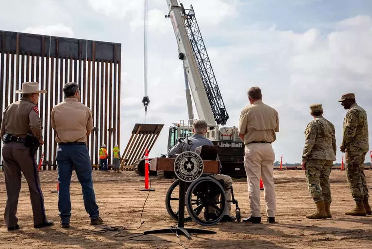 Gov. Greg Abbott has touted the state's efforts to build a border wall, but many details remain a mystery | Texas News | San Antonio - Vimarsana News