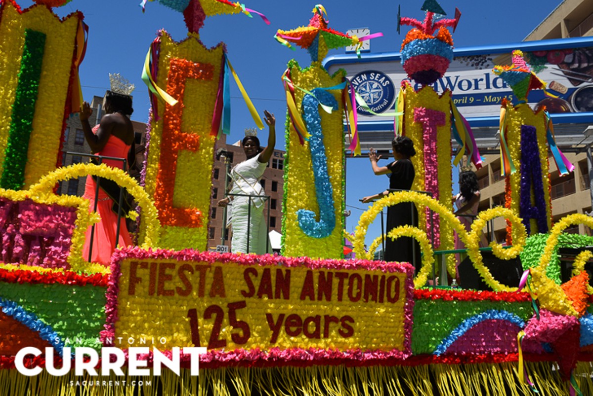 20 Photos from the Battle of Flowers Parade San Antonio San Antonio