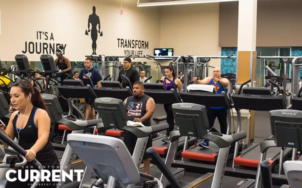 38 Moments from Gold's Gym Valley Hi Grand Opening San Antonio