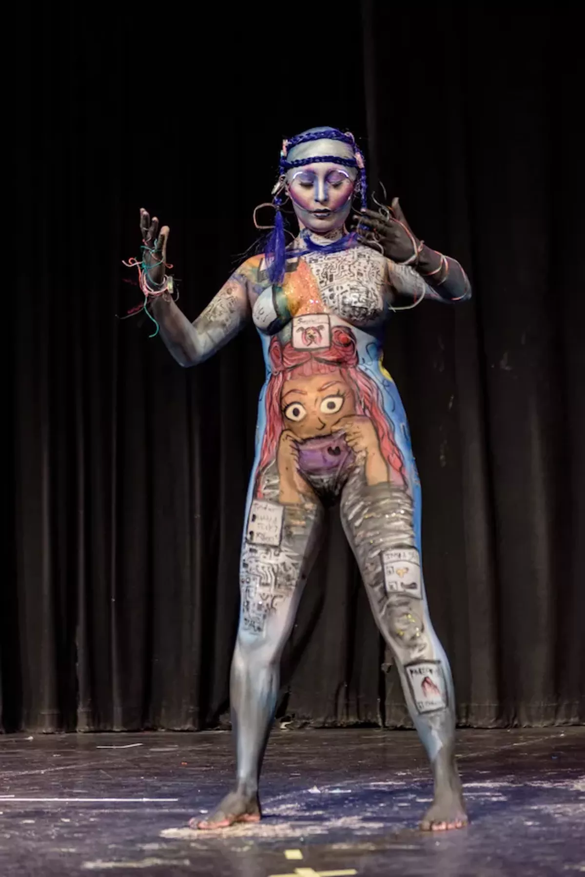 Everyone We Saw at the Texas Body Paint Competition 2017 San Antonio