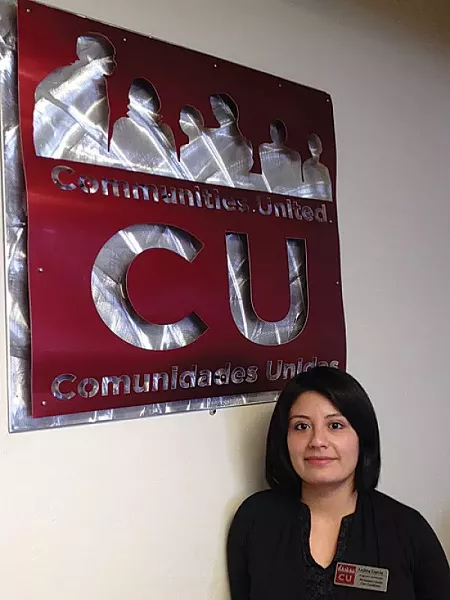 Andrea Garcia, a health-care navigator with Comunidades Unidas - ERIC S. PETERSON