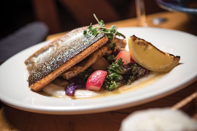 Avenues Bistro on Third's Grilled Trout