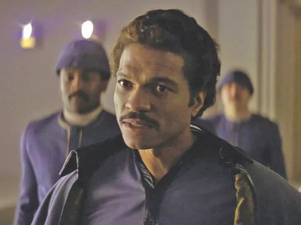 Billy Dee Williams as Lando Calrissian in Star Wars.