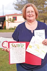 Former Uintah Elementary School lunchroom manager Shirley Canham