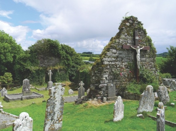 Graveyard in County Waterford, Ireland