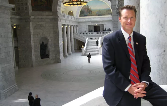 John Tinsley, president and CEO of Centurion Security, has spoken out at the legislature about his concerns about work done by off-duty officers.
