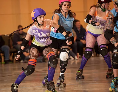 Roller Derby: JCRD Hilltop Aces Rock Aftershocks 139-45 