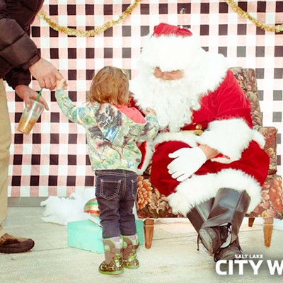 Santa Photos/ Craft Sabbath 12.8.13