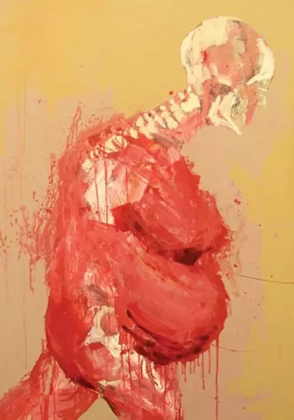 Tyler Spurgeon’s oil “Walking”