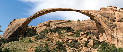 Landscape Arch in Arches National Park