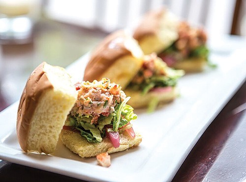 Martine's Lobster Salad with Brioche Rolls